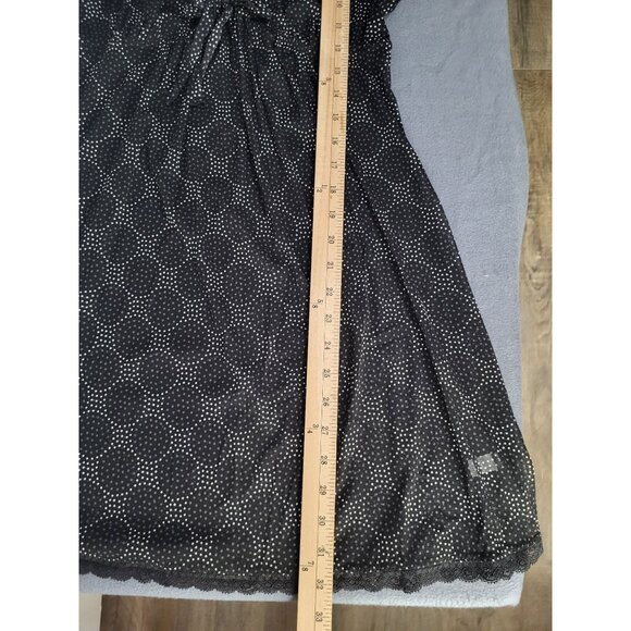 APT. 9 INTIMATES LG Sheer Babydoll Print Nightgown Slip Chemise Coquette Y2K - Picture 8 of 9